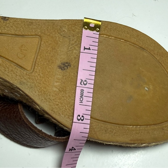 Burberry nova check sandals women wedges size 40 - Picture 12 of 13